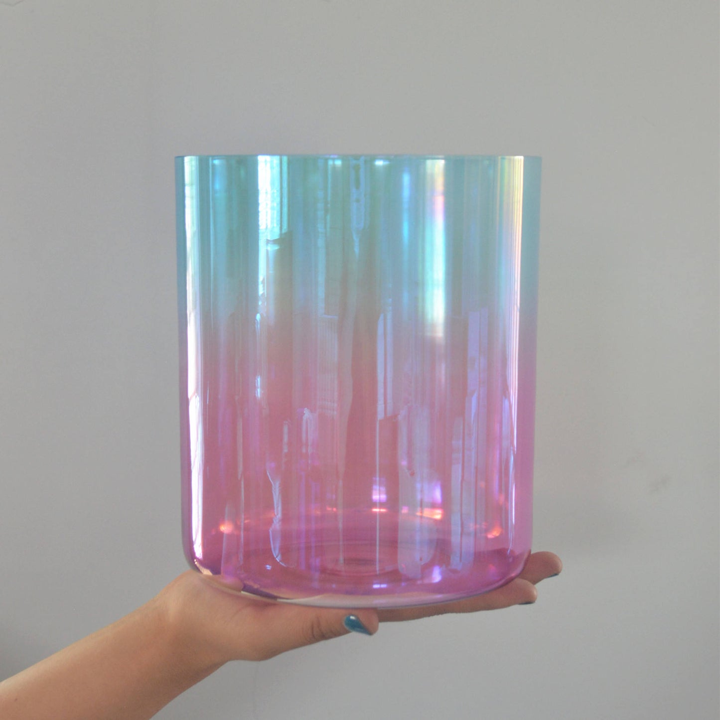 Oceanic Heart (Set of 3 Crystal Bowls)
