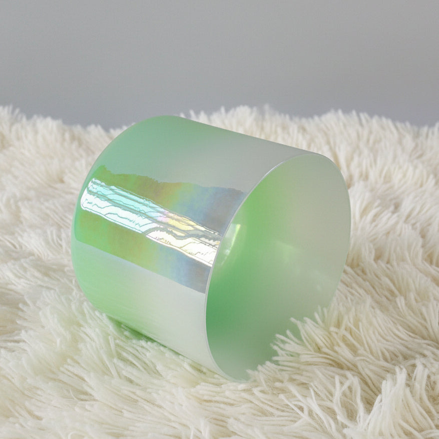Emerald Glow (Set of 3 Crystal Bowls)