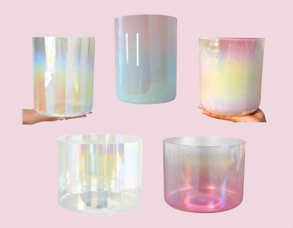 Inner Flow (Set of 5 Crystal Bowls)