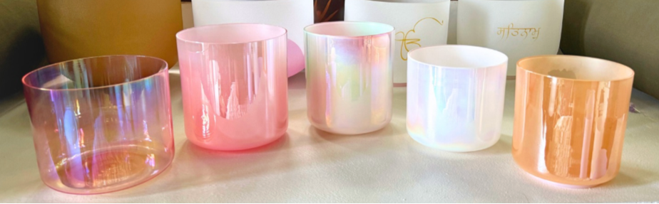 Sacred Tones (Set of 5 Crystal Bowls)