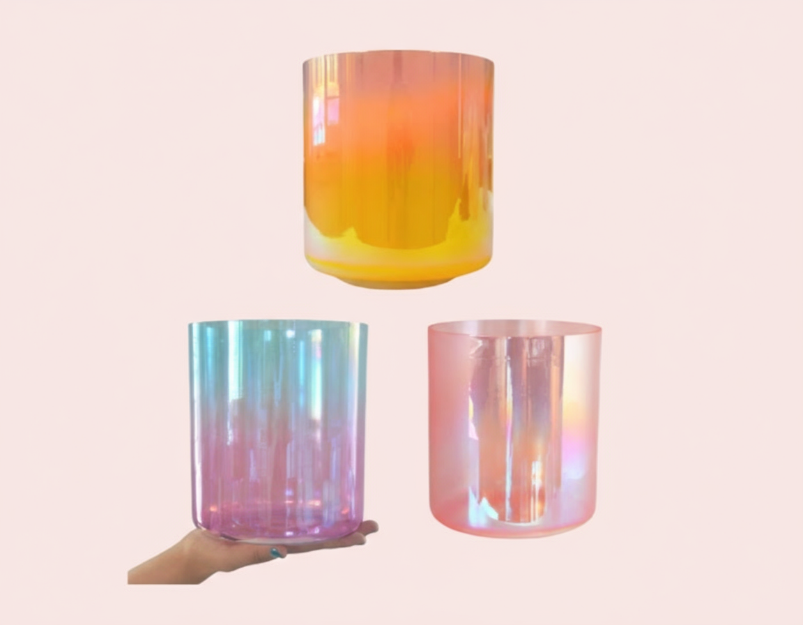 Radiant Dawn (Set of 3 Crystal Bowls)