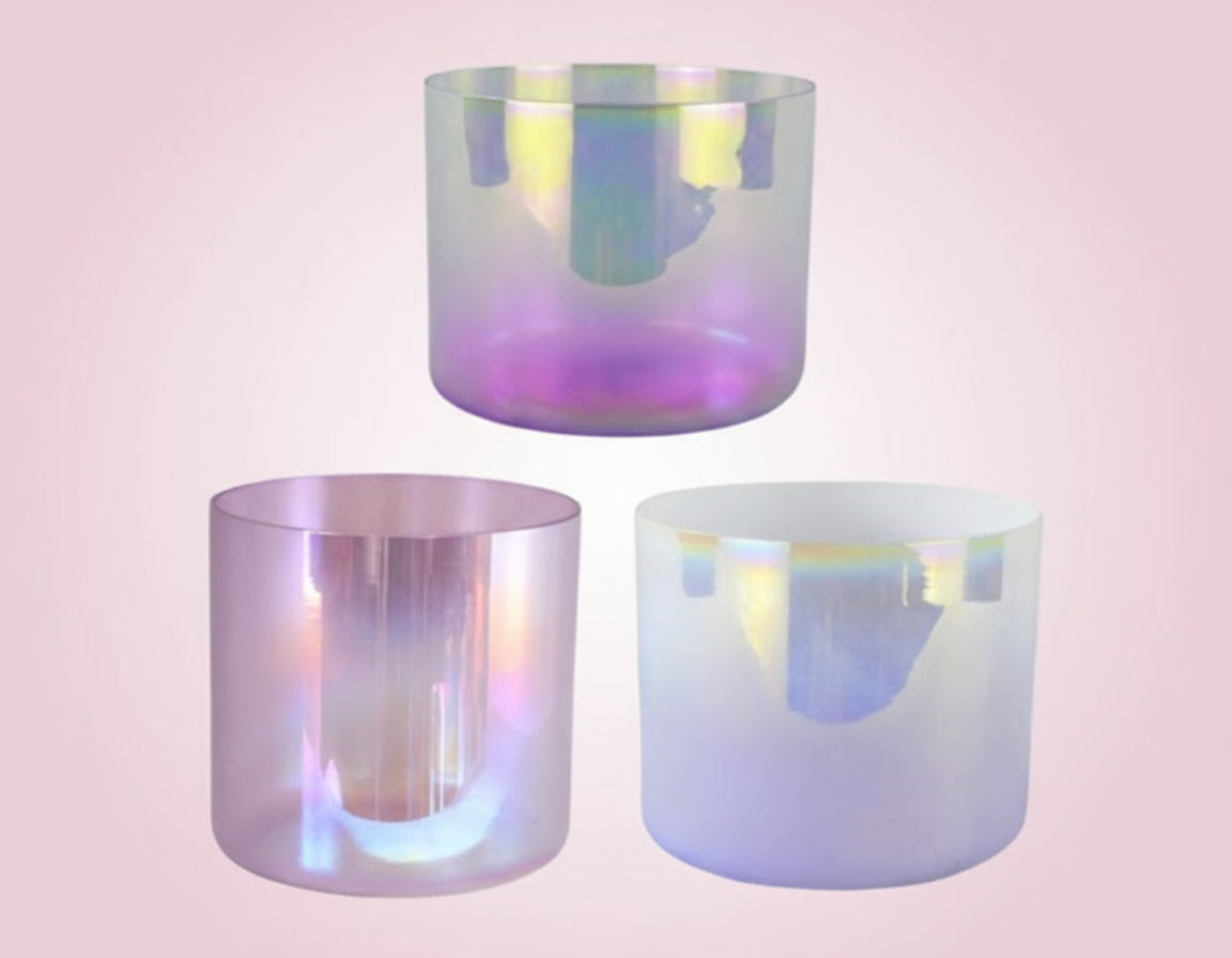 Violet Flame (Set of 3 Crystal Bowls)