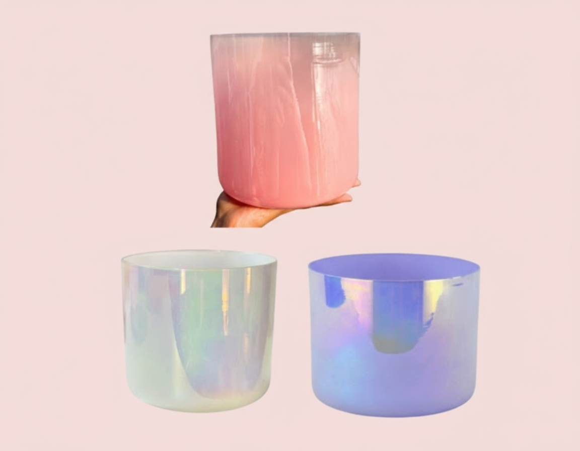 Sacred Harmony (Set of 3 Crystal Bowls)