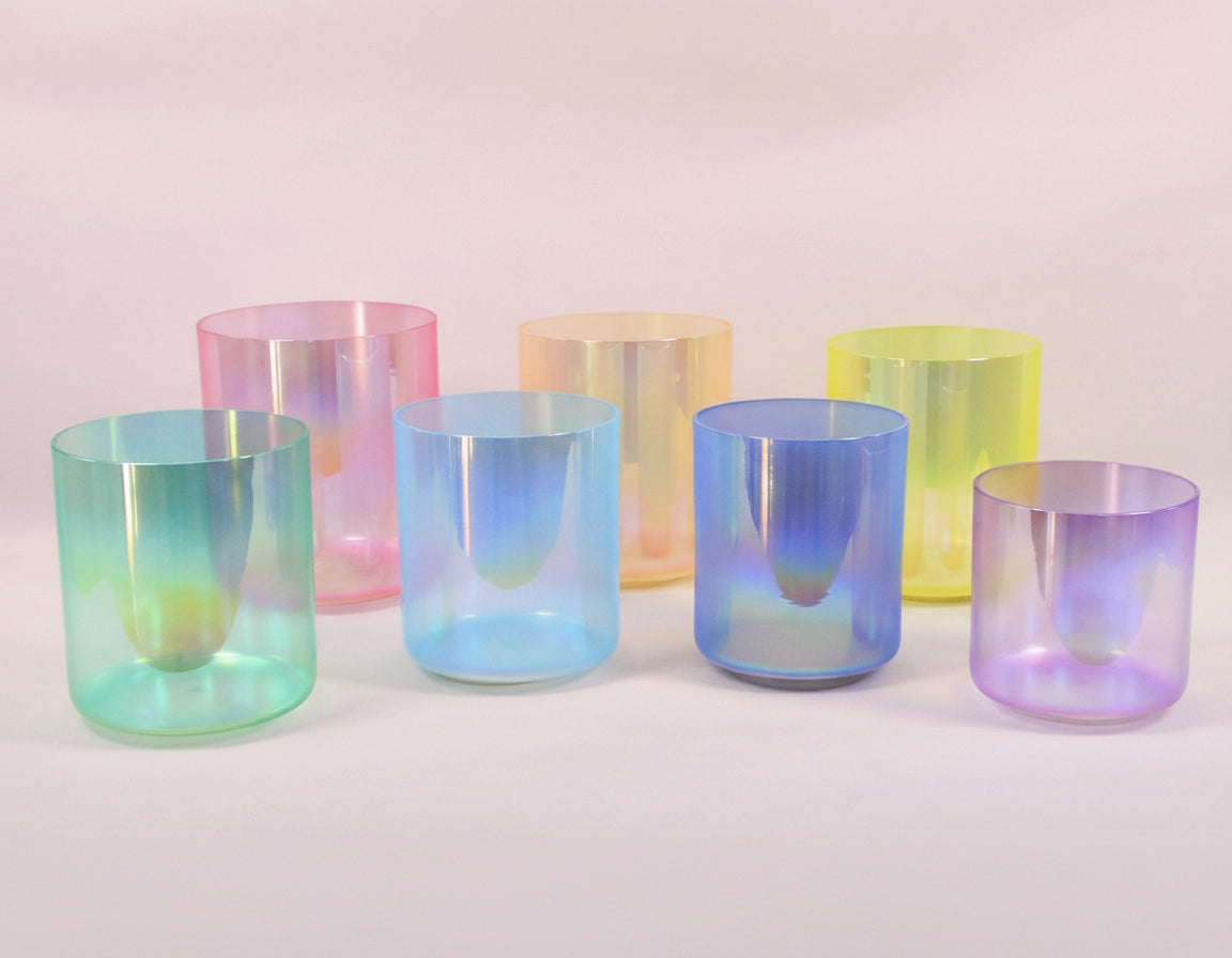 Aurora Collection (Set of 7 Crystal Bowls)