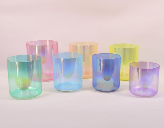 Aurora Collection (Set of 7 Crystal Bowls)