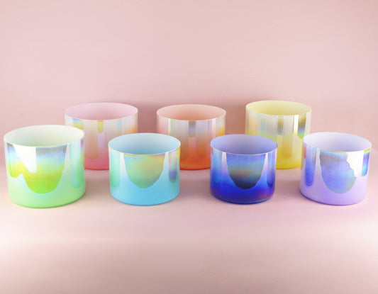 Pearl Collection (Set of 7 Crystal Bowls)