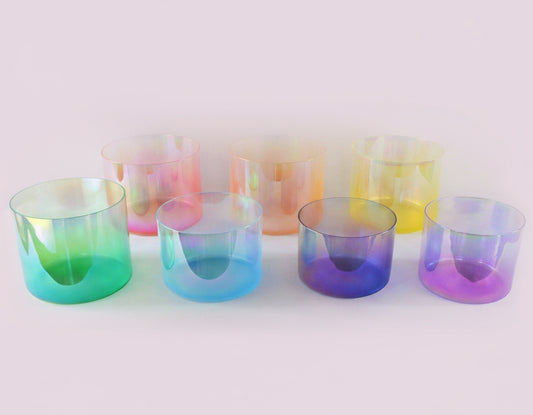 Chakra Collection (Set of 7 Crystal Bowls)