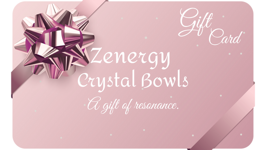Zenergy Crystal Bowls Gift Card