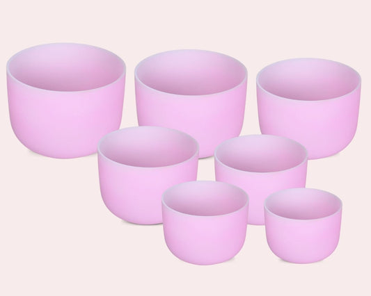 Pastel Pink Frosted Set