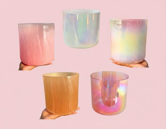 Sacred Tones (Set of 5 Crystal Bowls)