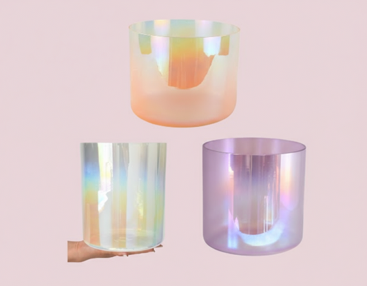 Frequency Flow (Set of 3 Crystal Bowls)