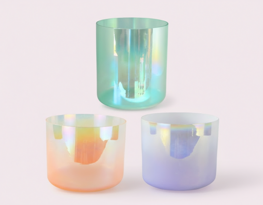 Mystic Bloom (Set of 3 Crystal Bowls)