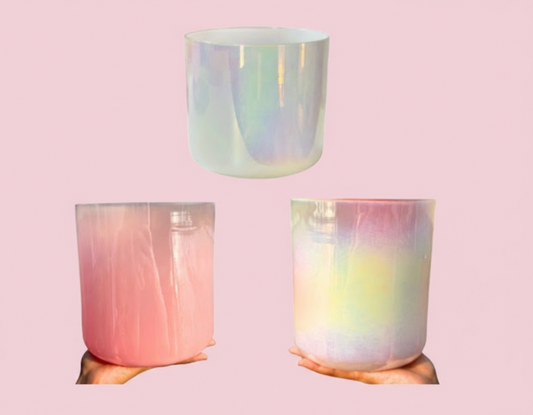 Pure Serenity (Set of 3 Crystal Bowls)