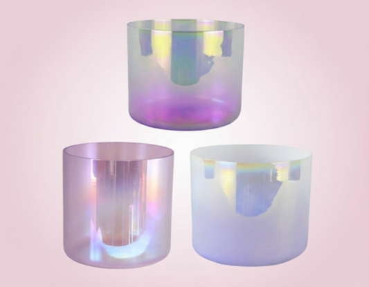 Violet Flame (Set of 3 Crystal Bowls)