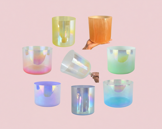 Sacred Spectrum (Set of 8 Crystal Bowls)