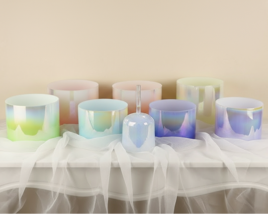 Pearl Octave (Set of 8 Crystal Bowls)