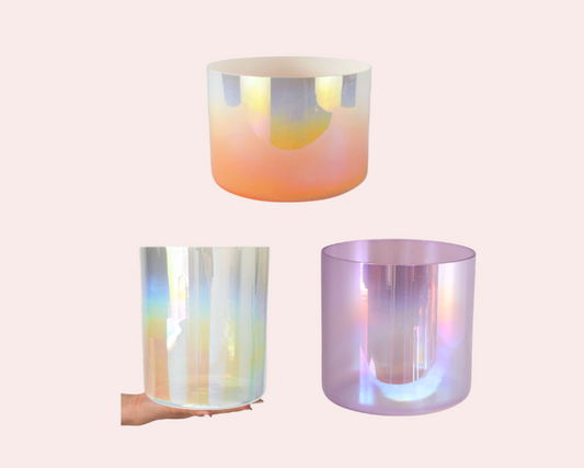 Frequency Flow (Set of 3 Crystal Bowls)