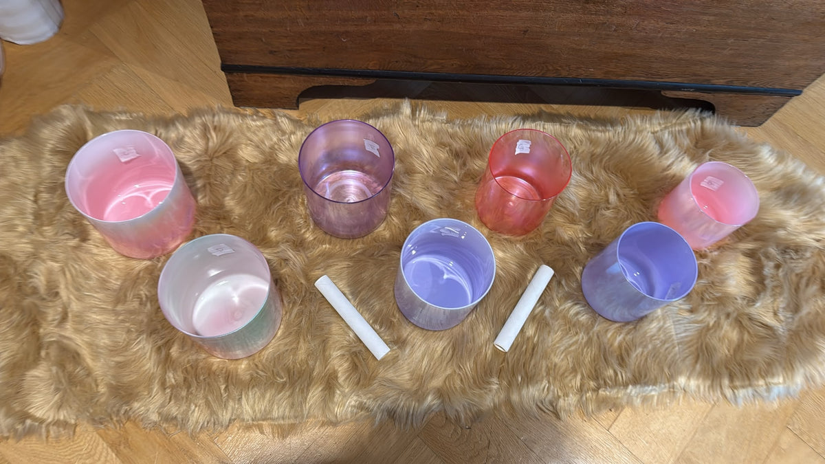 Enchanted Bloom (Set of 7 Crystal Bowls)